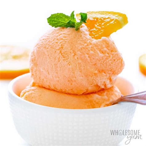 Sugar Free Orange Sherbet Recipe Flavor Options Wholesome Yum