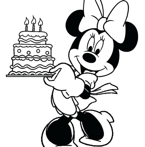 All kids love coloring pages. Disney Birthday Coloring Pages at GetDrawings | Free download