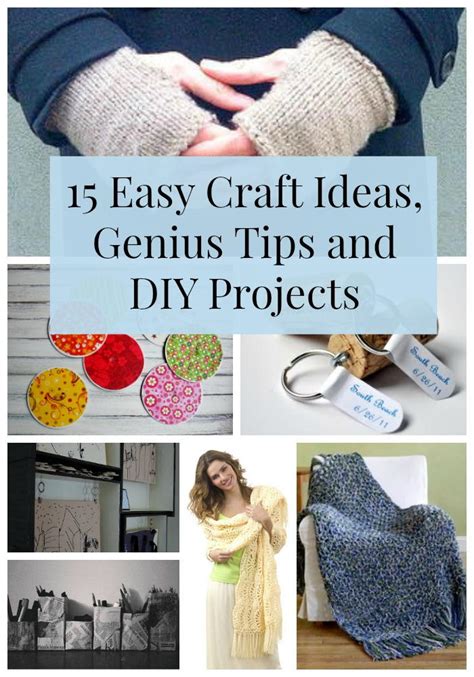 15 Easy Craft Ideas Genius Tips And Diy Projects