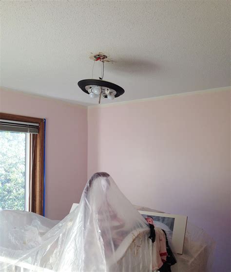 27 best painted ceiling ideas. Painting Popcorn Ceilings - REFASHIONABLY LATE