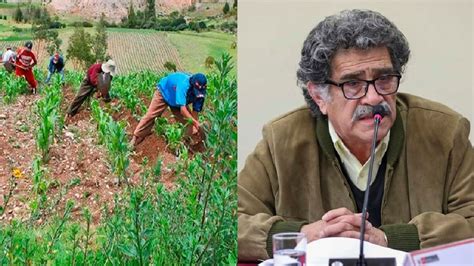 gremios agrarios exigen la renuncia del ministro andrés alencastre por falta de soluciones en el