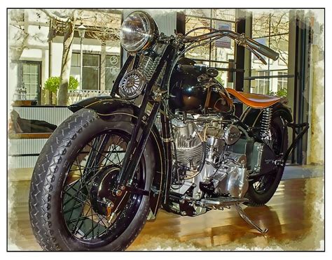 1940 Crocker Motorcycle Motorcycle Motorcycle Art