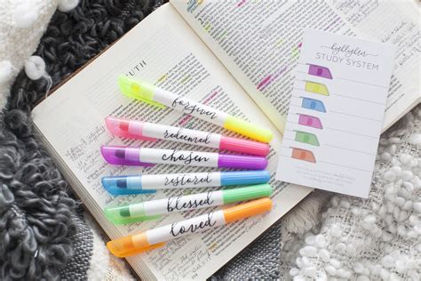 A Highlighting and Color-Coding System For Your Bible - Free Indeed