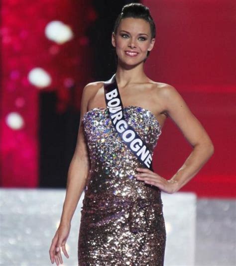 Miss France Marine Lorphelin Alias Miss Bourgogne Tait La Seule Qui Ne Rentrait Pas