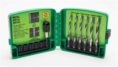 Greenlee Ldtapkit 1 Piece High Speed Steel Long Drilltap Bit Kit