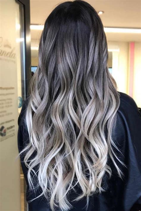 15 Try Grey Ombre Hair This Season Grey Ombre