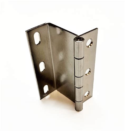 Steel Non Mortise Offset Door Hinge Nickel