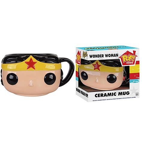 Funko Pop Home Dc Comics Wonder Woman Ceramic Mug