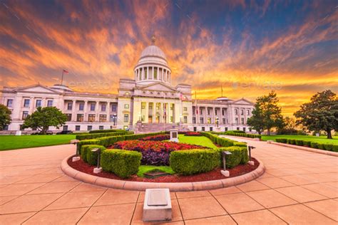 Arkansas State Capitol Building Stock Photo By Seanpavone Photodune