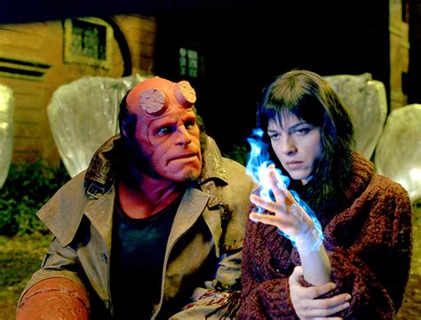 Maybe you would like to learn more about one of these? Ron Perlman, Selma Blair in "Hellboy" (Guillermo del Toro ...