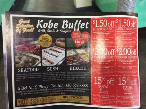 Buffet & à la carte. Kobe Buffet Prices - Latest Buffet Ideas