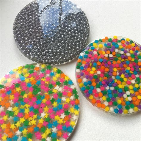Coasters Made By Me Resin Crafts Crafts Diy Ts