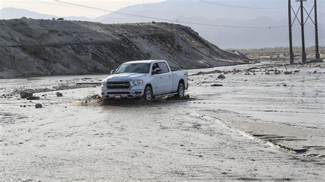 Photos: Rains force road closures and traffic headaches in Palm Springs