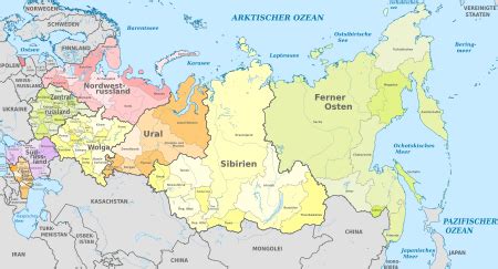 Die karte zeigt wichtige städte innerhalb von russland. Russland - Wikitravel