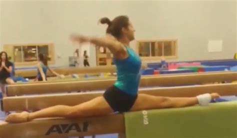 teen gymnast makes history with the dick move m2woman