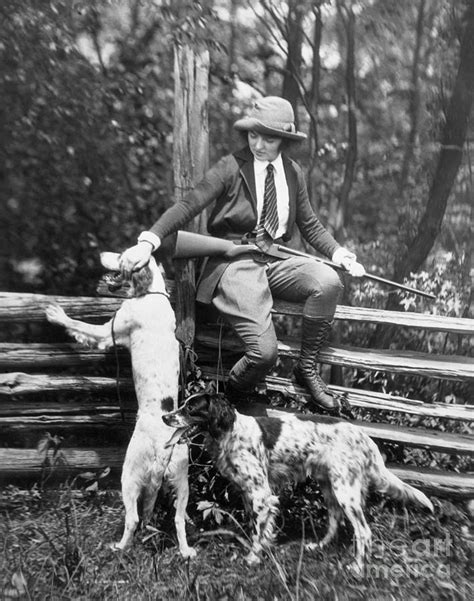 Woman Out Hunting C 1920s Photograph By H Armstrong Roberts ClassicStock