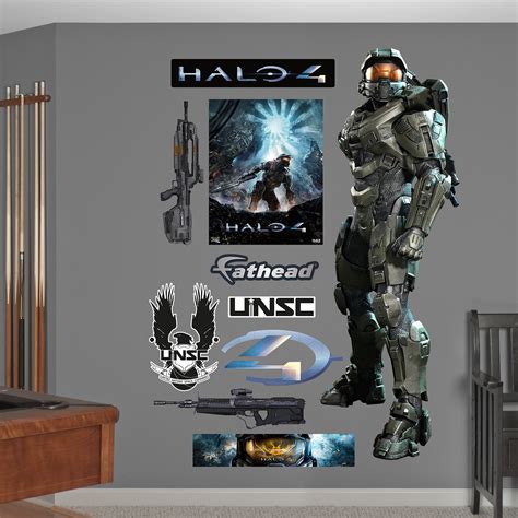 Master Chief Halo 4 Wall Decal Sticker Wall Decals Master Chief