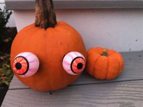Pumpkin With Eyes Pumpkin Pumpkin Carving Carving