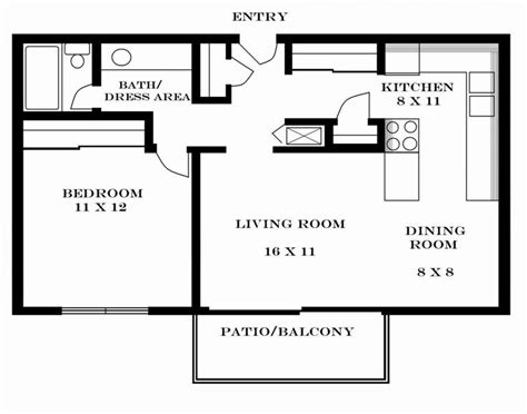 400 Square Foot House Plans Awesome 400 Sq Ft Apartment Floor Plan