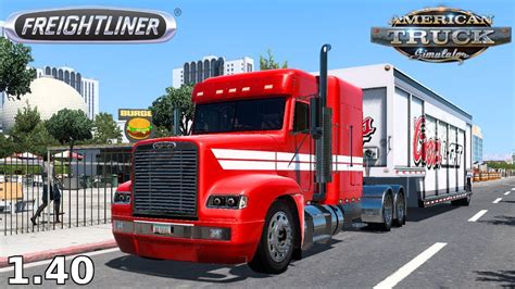 Ats 140 Freightliner Fld 120 Trailer Ownable American Truck