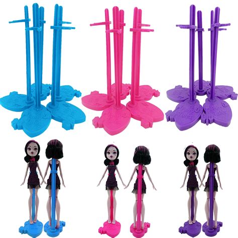 5 Pcs Lot Doll Holder Model Display Stands Diy Prop Accessories For