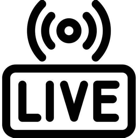 Hd live stream instagram button png. Live streaming - Free technology icons