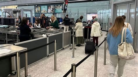 Heathrow Airport Passengers Warned Of Possible Disruption As Security
