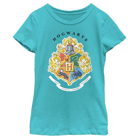 Girls Harry Potter Hogwarts Crest T Shirt Fifth Sun