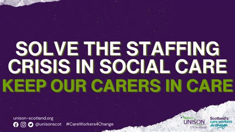 Sign The Petition Solve The Staffing Crisis In Social Care Unison