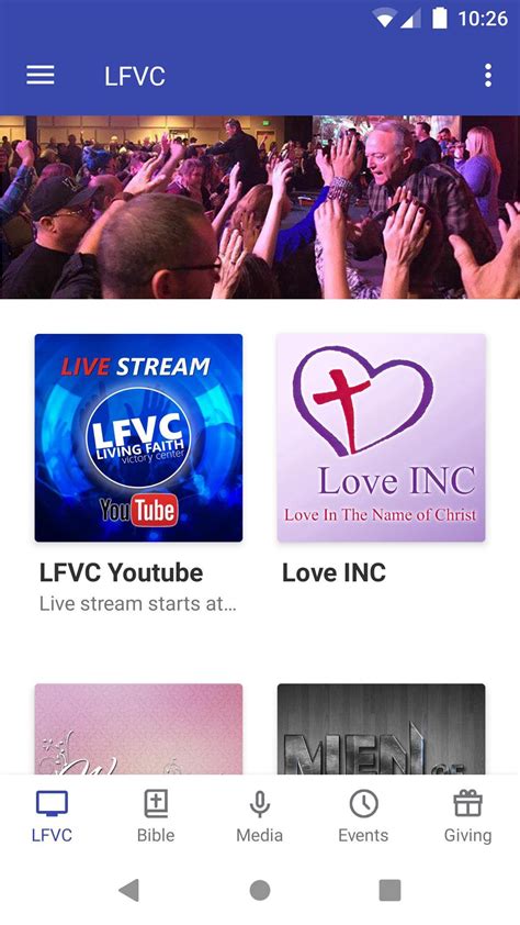 App Living Faith Victory Center