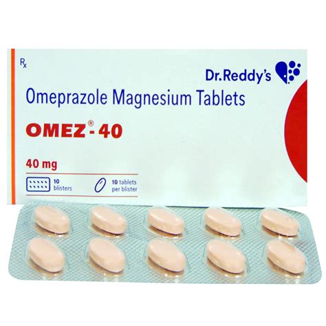 Omeprazole 40mg Tablet Omez Exporter Supplier Wholesaler