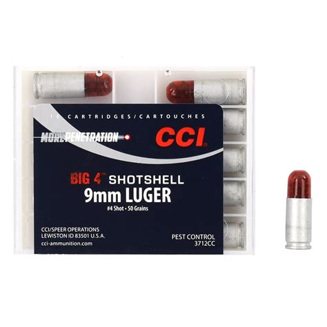 Cci 9mm Luger Big 4 Shotshell 10 Rounds