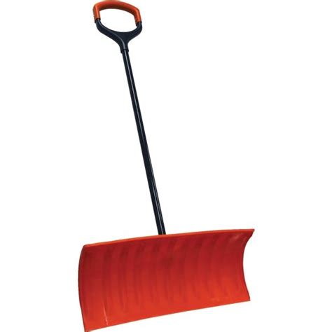 Bigfoot 25 Poly Snow Roller Shovel With X Large Shock Absorbing D Grip