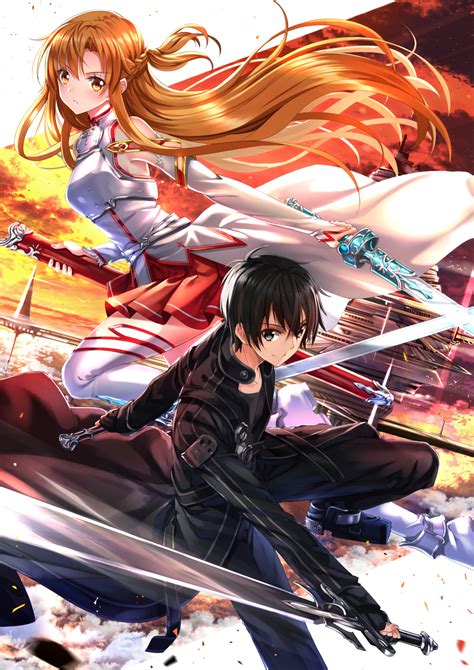 Yuuki Asuna And Kirigaya Kazuto Kirito Sword 22 Sep