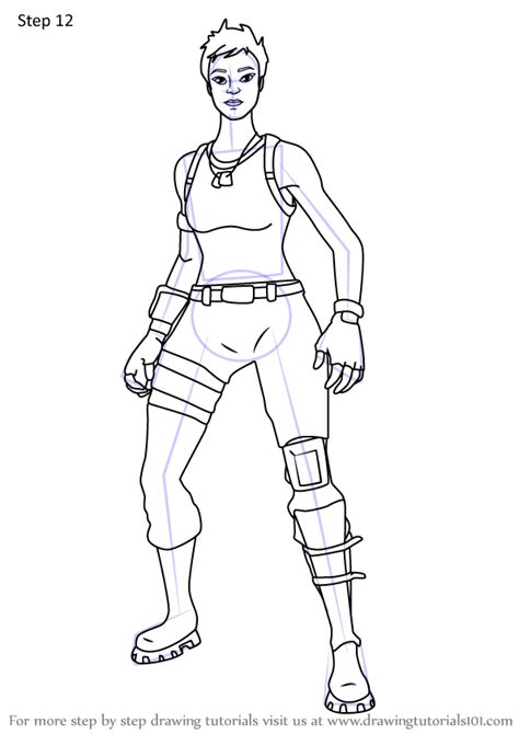 Fortnite Coloring Pages Renegade Raider See More Ideas About Coloring