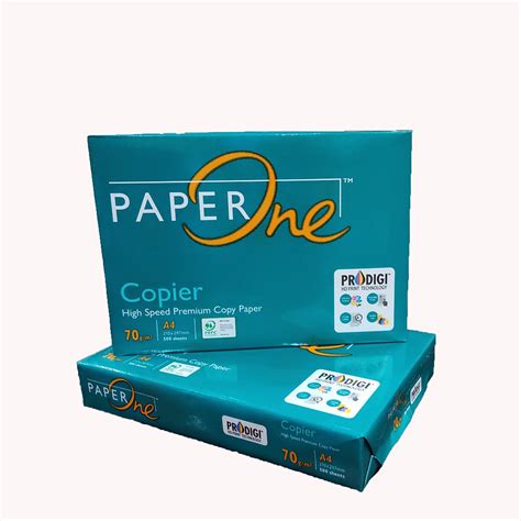 giấy a4 paper one định lượng 70gsm giấy in fax photo