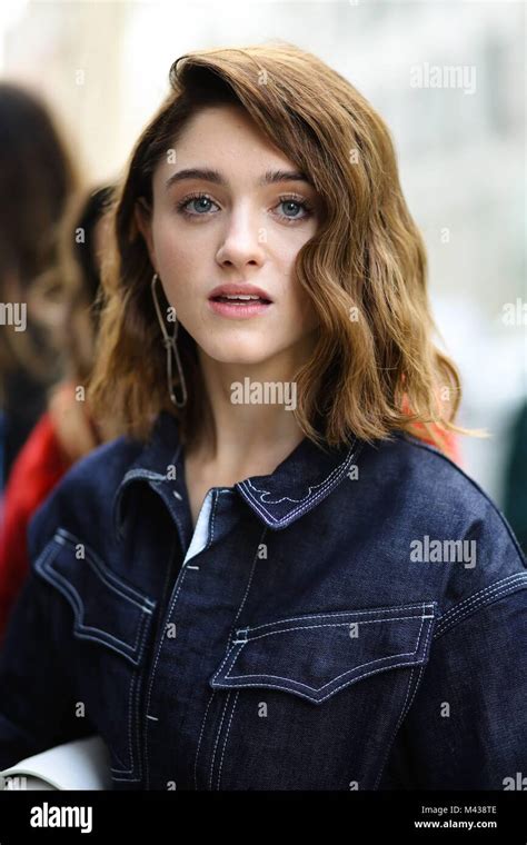 Natalia Dyer Attending The Zadig And Voltaire Runway Show During New York