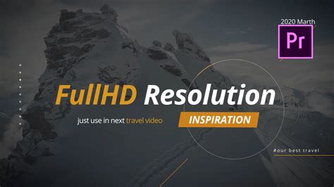 This template gives you lots of freedom by letting you change the speed, duration. Discovery Opener Premiere Pro template - FilterGrade