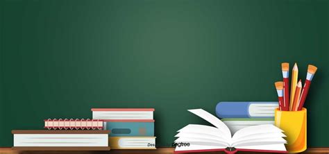 Find the large collection of 4300+ education background images on pngtree. Back To School Rectangular Blackboard Education Book Pen ...