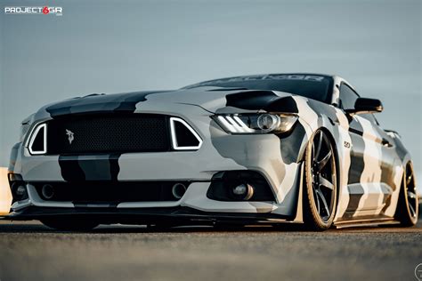Camo Wrapped Mustang Gt Gets A New Color Combo Sporting Project 6gr 7