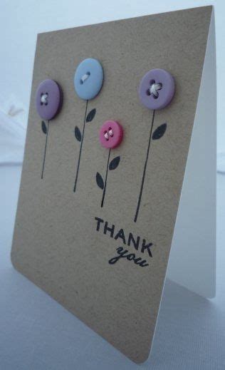 Diy thank you card flowers. Image result for simple thank you cards ideas ...