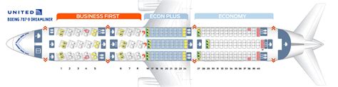 Seat Map Boeing 787 9 United Airlines Best Seats In Plane