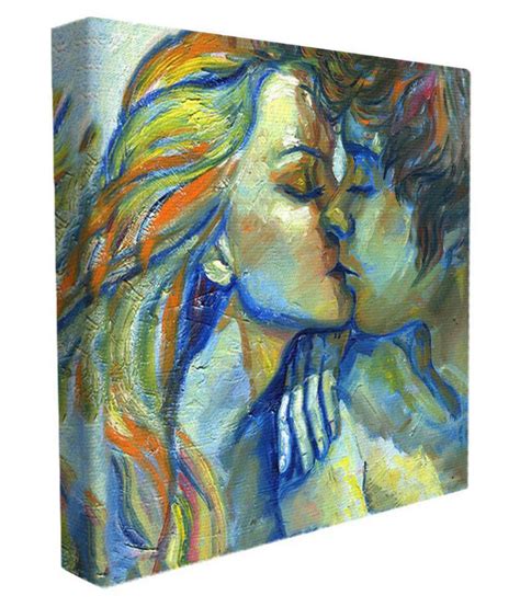 Best modern home design and furniture ideas for canvas painting ideas for couples. 100yellow romantic couple Canvas Painting With Frame: Buy ...