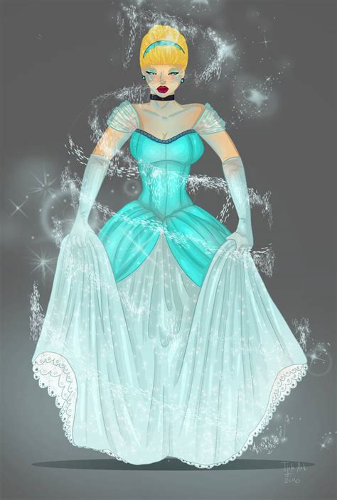 Cinderella Dress Transformation By Tjibi On Deviantart