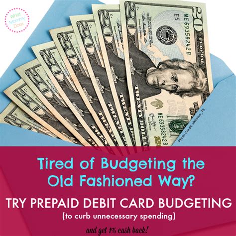 Check the best low fee & free prepaid cards Prepaid Debit Card Budgeting System (with 1% Cash Back) - Part 1 - What Mommy Does