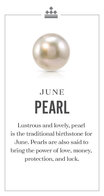 Pearl June Birthstone Jewellery Peoples Jewellers