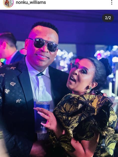 nonku williams was spotted with robert marawa at the durban july 2022 style you 7