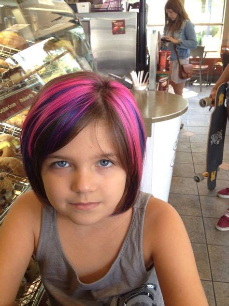These Purple Pink Pravana Ombré Peekaboos Are Perfect For Kids Hair