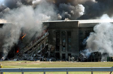 911 Pentagon Damage Immediate Aftermath High Resolution