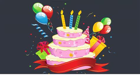 Happy Birthday Cake Clipart Images Youtube
